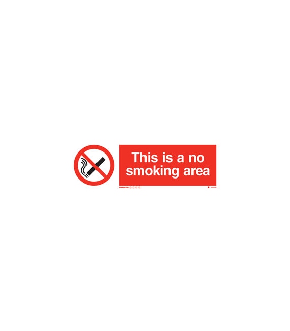 8532 This is a no smoking area + symbol
