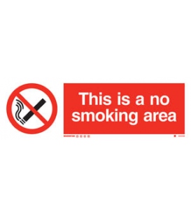 8532 This is a no smoking area + symbol
