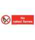 8537 No naked flames + symbol