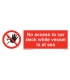 8541 No access to car deck while vessel is at sea + symbol
