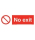 8543 No exit + symbol