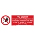 8547 No entry except by authorised personnel…+ symbol