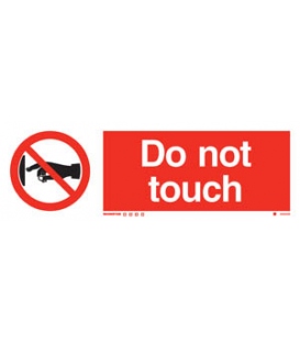 8548 Do not touch + symbol