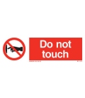 8548 Do not touch + symbol