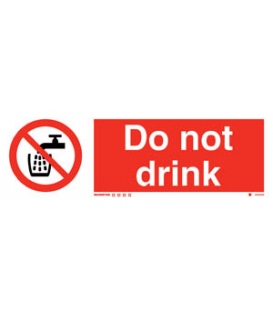 8550 Do not drink + symbol