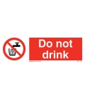 8550 Do not drink + symbol