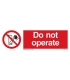 8553 Do not operate + symbol