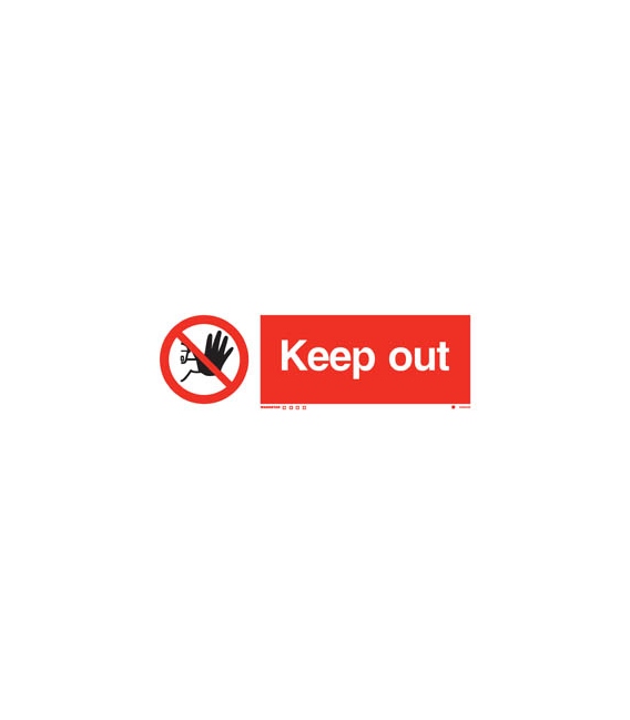 8559 Keep out + symbol