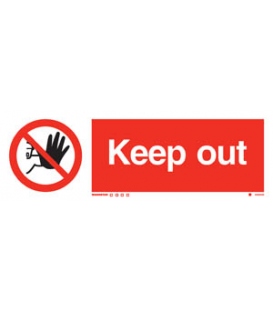 8559 Keep out + symbol