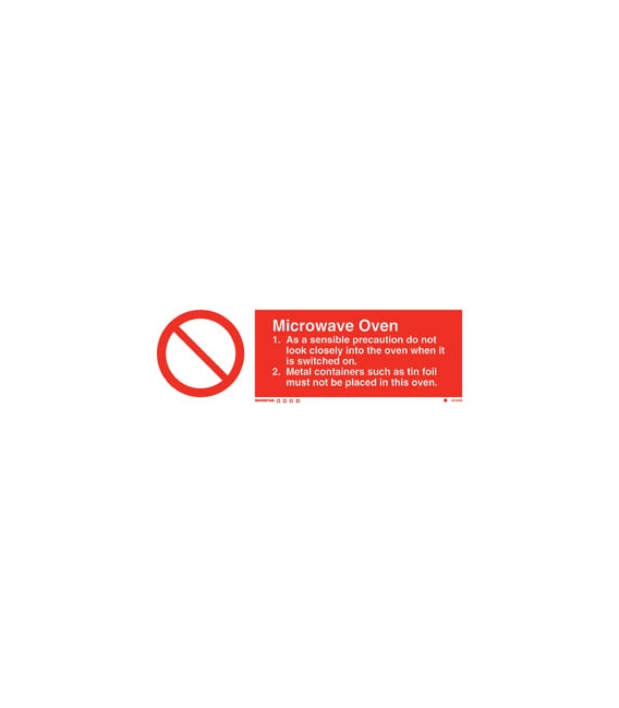 8618 Microwave Oven (Safety Instructions.)