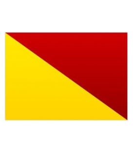 Signal Flag Letter O (Oscar)