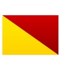 Signal Flag Letter O (Oscar)