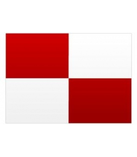 Signal Flag Letter U (Uniform)