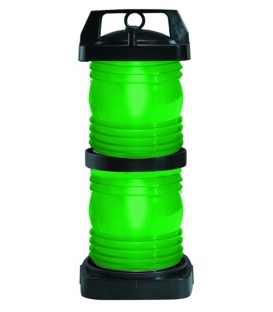 Double Lense All-Round Green (Black Plastic) 