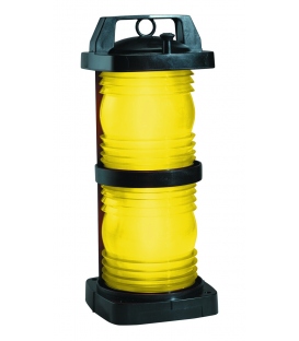 Double Lense All-Round Yellow (Black Plastic) 