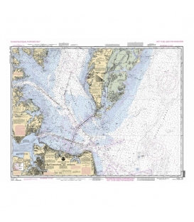 12221 TR - Chesapeake Bay Entrance Training Chart