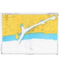 British Admiralty Japanese Nautical Chart 1033A Western Part of Tomakomai Ko