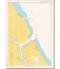 British Admiralty Japanese Nautical Chart 1049 Kashima Ko
