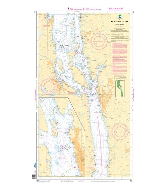 Norwegian Nautical Chart 402 Spro – Filtvet