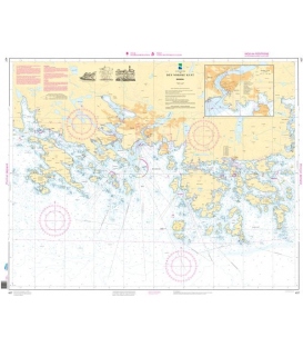 Norwegian Nautical Chart 457 Mandal