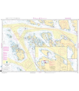 Norwegian Nautical Chart 483 Fedje – Mongstad
