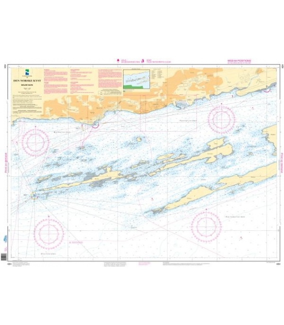 Norwegian Nautical Chart 484 Molde havn