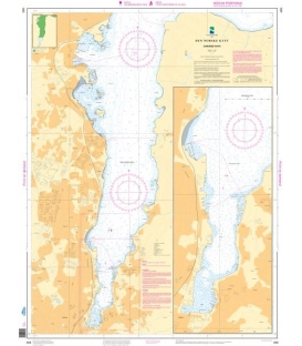 Norwegian Nautical Chart 485 Sandnes havn