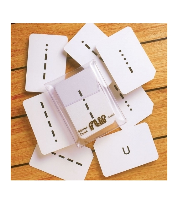 Morse Code Flip Cards