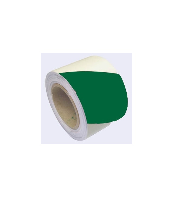2038 Green diagonal Photoluminescent tape