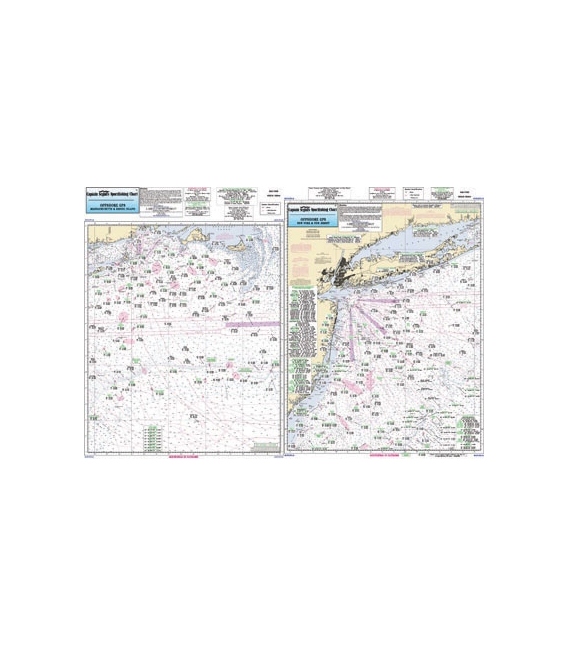 OFGPS18 Offshore Canyon chart off MA, RI, CT, NY, NJ