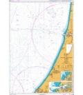 British Admiralty Nautical Chart 125  North Sea, Netherlands, Approaches to Ijmuiden