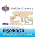 Meridian Digital Chart ID50,60,70 - Combined Mediterranean