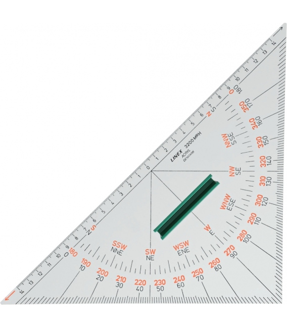 Linex 3200 MRH Nautical Protractor Triangle