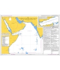 British Admiralty Nautical Chart Q6099 Anti-Piracy Planning Chart - Red Sea, Gulf of Aden and Arabian Sea