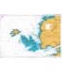 British Admiralty Nautical Chart 2356 Goulet de Brest to Portsall including Ile d'Ouessant