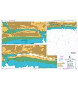 British Admiralty Nautical Chart 2044 Shoreham Harbour and Approaches
