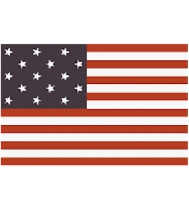 Star Spangled Banner Flag (Dyed)