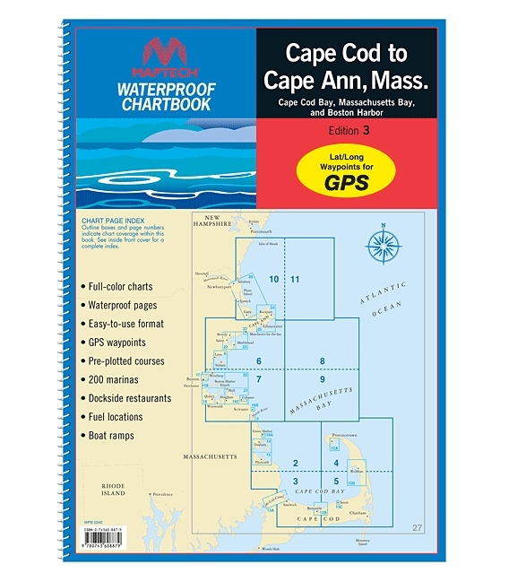 WPB Cape Cod to Cape Ann, Mass., 3rd Ed., 2009