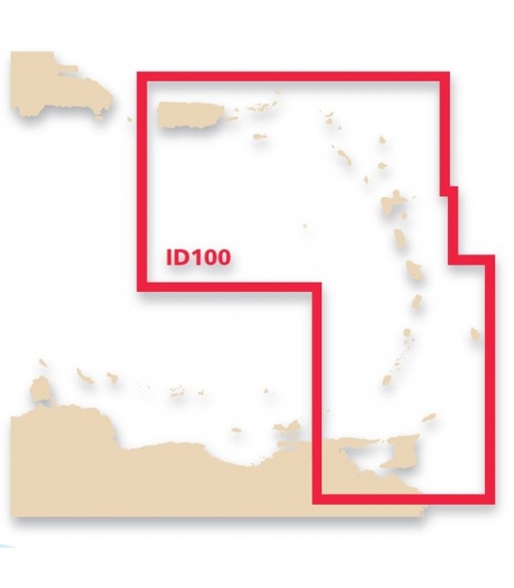 Meridian Digital Chart ID100 - Eastern Caribbean