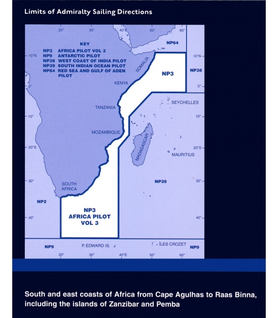 Admiralty Sailing Directions NP3 Africa Pilot, Vol 3, 18th Edition 2019