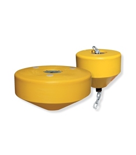 Sealite AQUAMOOR Series - Mooring Buoys AQUAMOOR-1000 & AQUAMOOR-650 (chain not included - range of mooring equipment available)