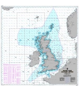 British Admiralty World Miscellaneous Charts Q6353 Fisheries Chart