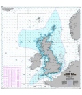 British Admiralty World Miscellaneous Charts Q6353 Fisheries Chart