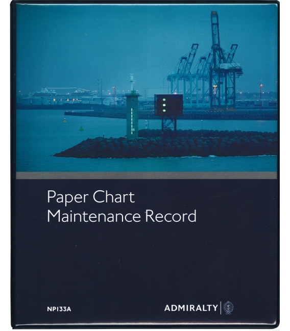 NP133A Paper Chart Maintenance Record, 5th Edition 2017