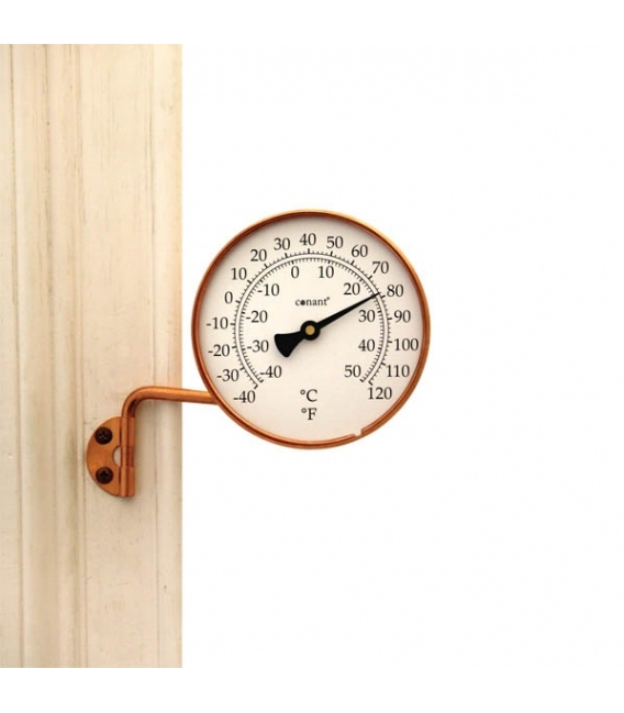 Vermont Dial Thermometer (Living Finish Copper)
