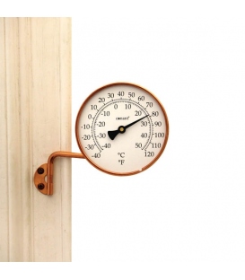 Vermont Dial Thermometer (Living Finish Copper)
