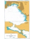British Admiralty Nautical Chart 1599 Ormos Falirou and Limenas Porou