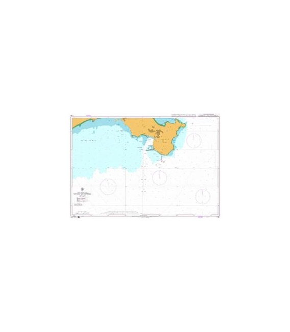 British Admiralty Nautical Chart 1799 Guang'ao Gangqu