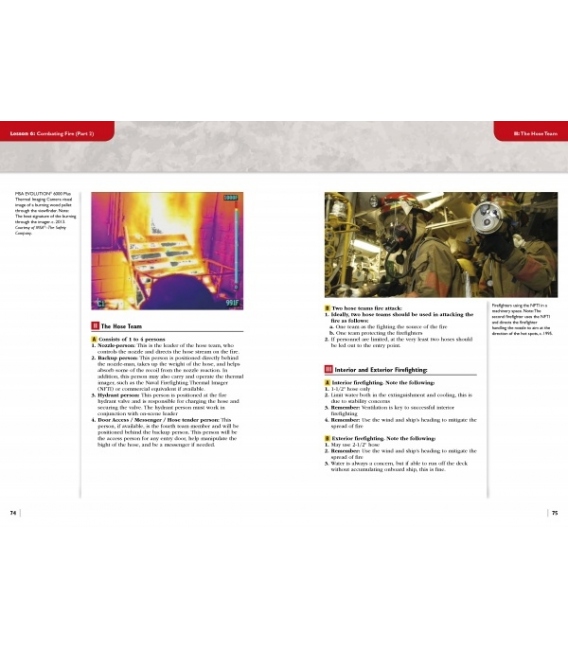 Study Guide for Marine Fire Prevention, Firefighting, & Fire Safety