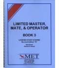 BK-M003 Limited Master, Mate & Operator Book 3. Revised Ed. "K".